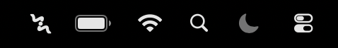macOS menu bar showing the Zoundry icon